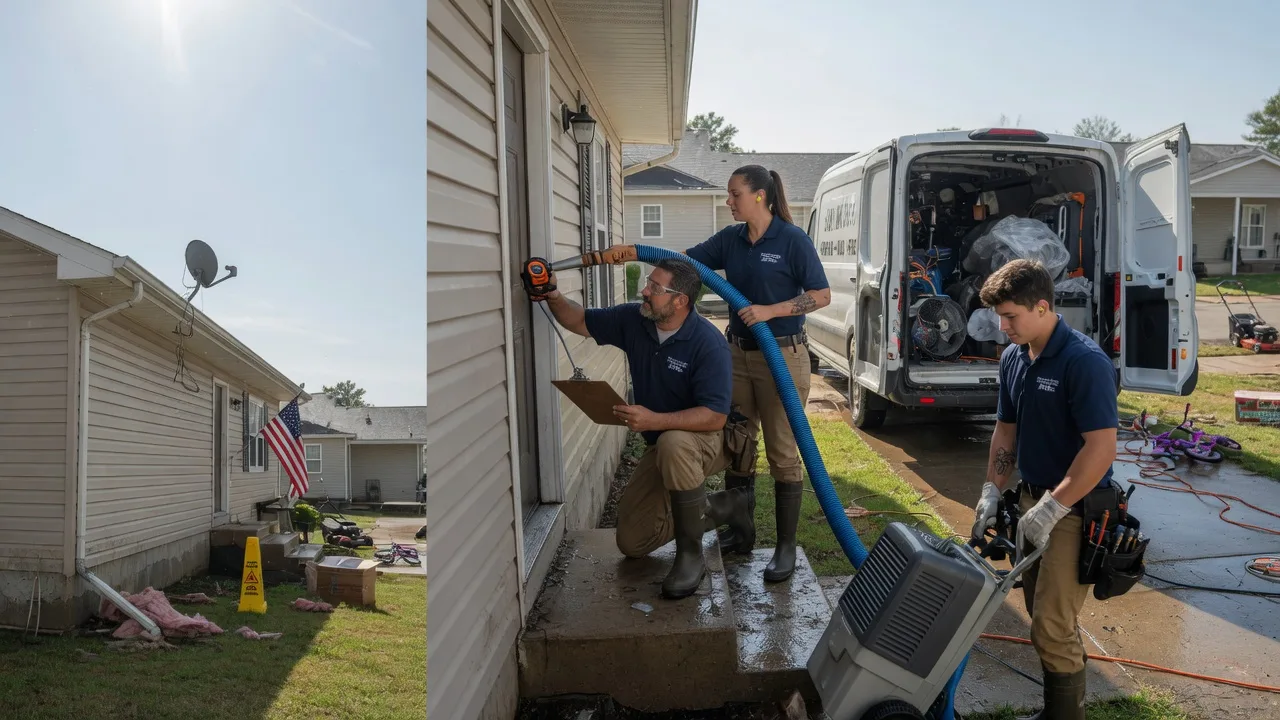 Ceiling Water Damage Restoration in Pukwana, SD near me