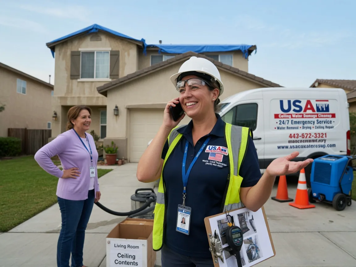 Ceiling Water Damage Restoration Pukwana, SD FAQs